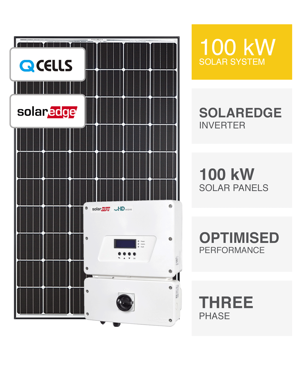 Commercial 100kW Solar System, SAVE MORE (installed prices) Perth WA.