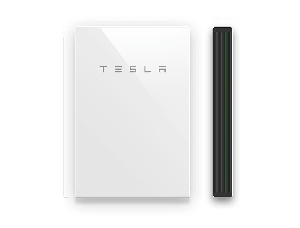 Tesla Powerwall Sideways