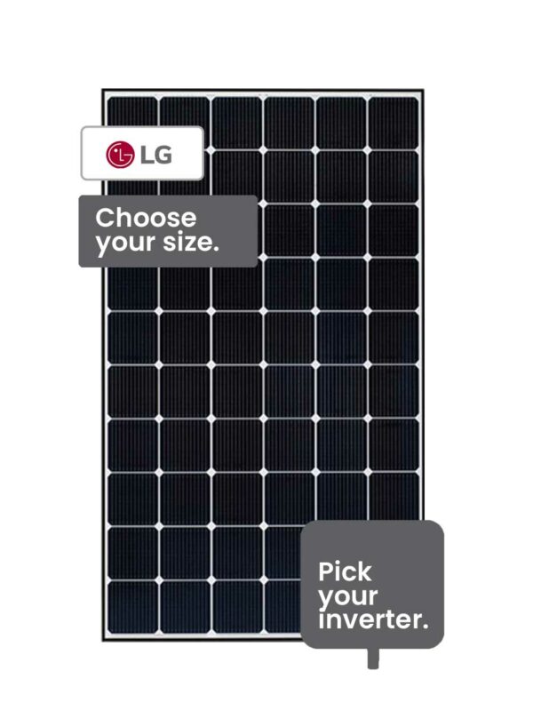 LG Solar System 10-13 kW installed