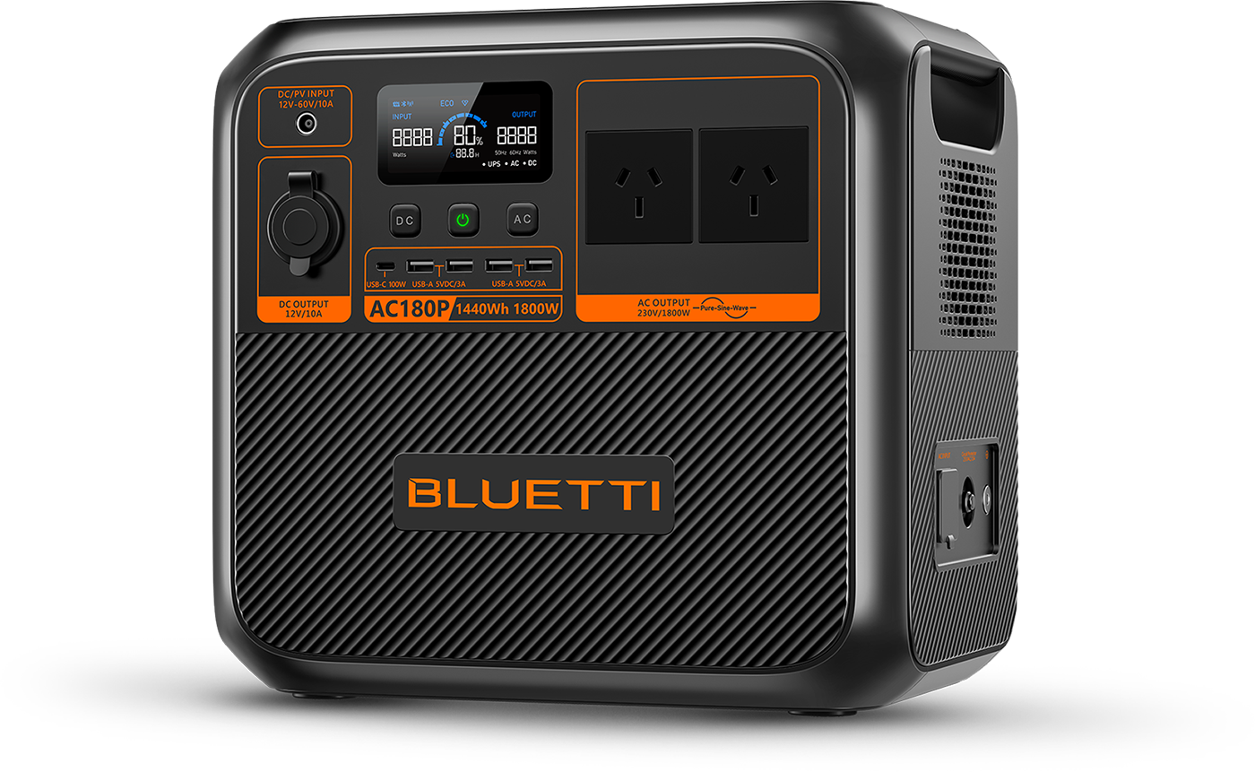 BLUETTI to Release AC180, Making Another Breakthrough in Portable Power  Station Area 