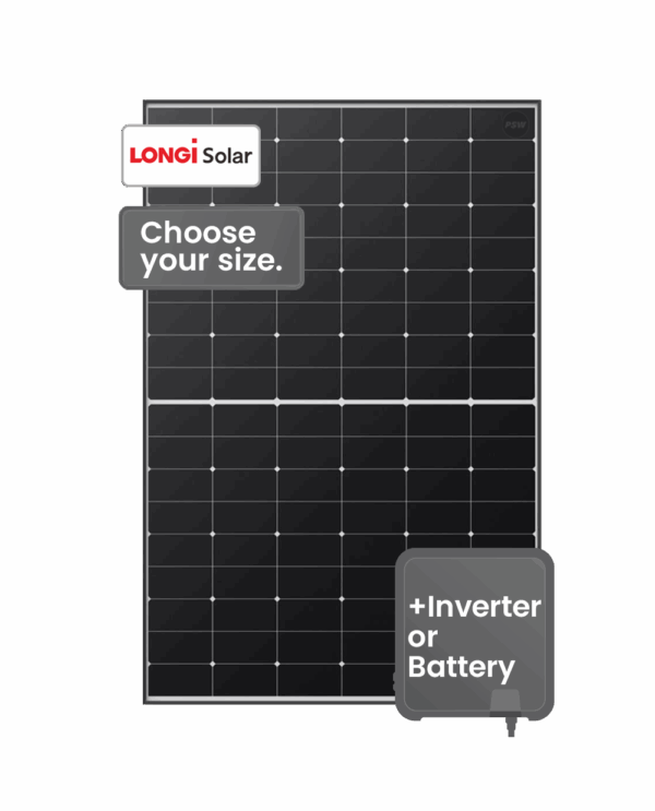 LONGi Solar System by PSW Energy 3